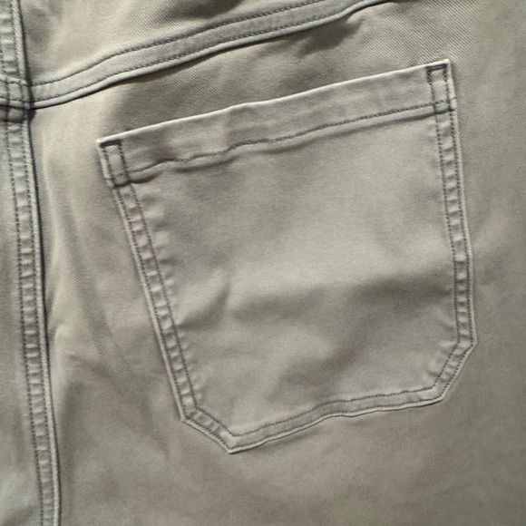 SPANX Coastal Blue Twill Shorts Size 3X - Picture 7 of 12